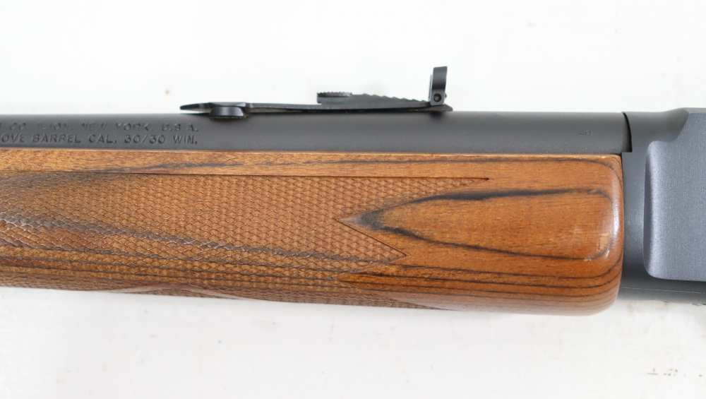MARLIN 336W LEVER ACTION .30-30 WIN SCARCE LAMINATE-img-42