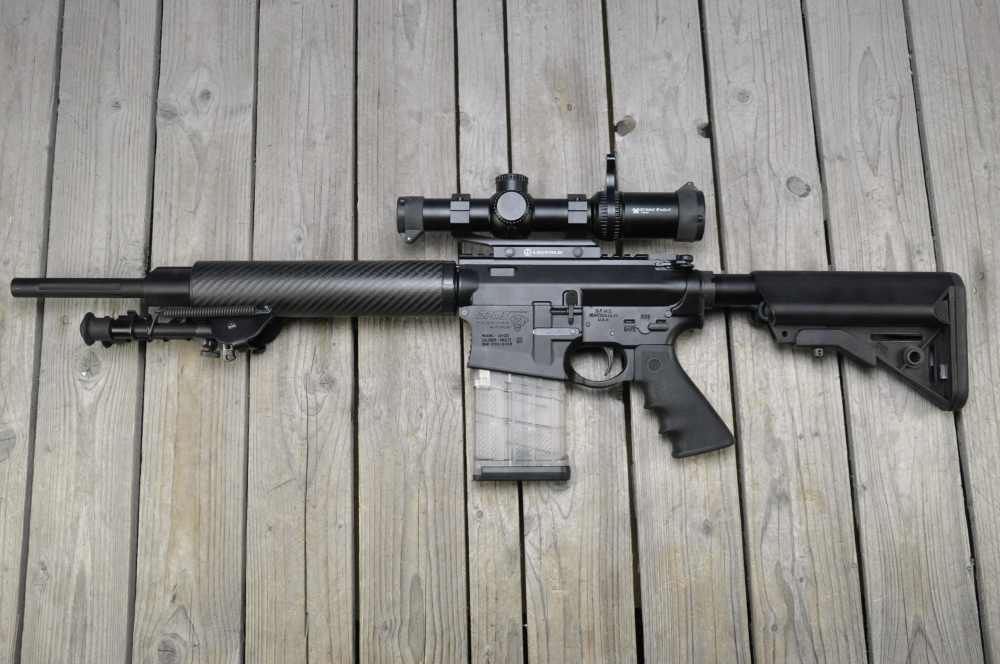 Clean DPMS LR-G2 Light Hunter Carbine .308 Win w/ Vortex Strike Eagle-img-1