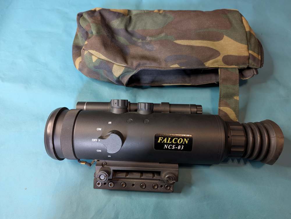WORKING Belomo Falcon NCS-03 Gen 1+ Night Vision Scope w/ Camo Case & Mount-img-0