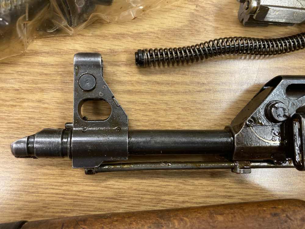 ZASTAVA M70 B1 Parts Set w/Original Barrel 7.62x39 Full Wood Stock Box# 12-img-4