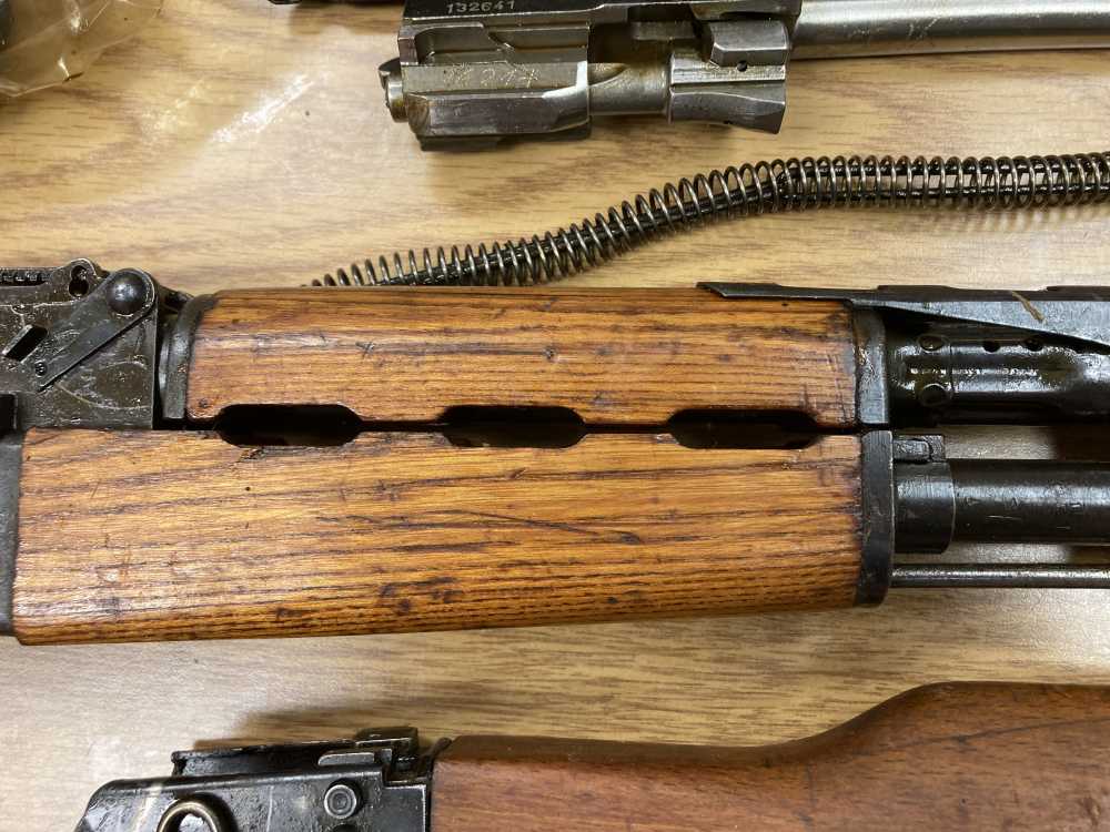 ZASTAVA M70 B1 Parts Set w/Original Barrel 7.62x39 Full Wood Stock Box# 12-img-8
