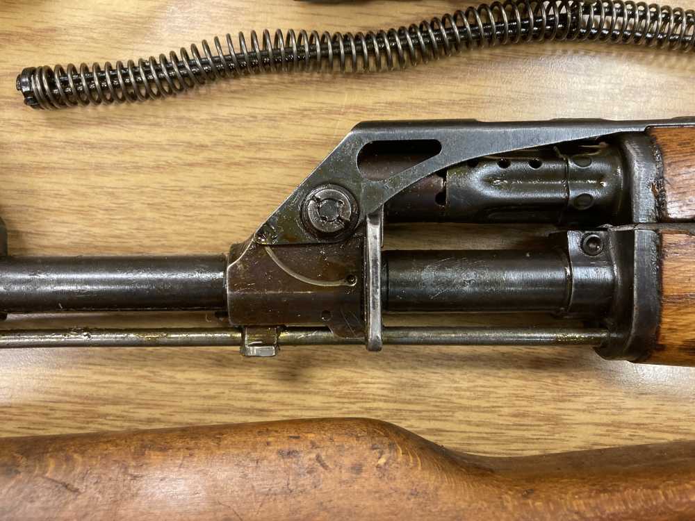 ZASTAVA M70 B1 Parts Set w/Original Barrel 7.62x39 Full Wood Stock Box# 12-img-3