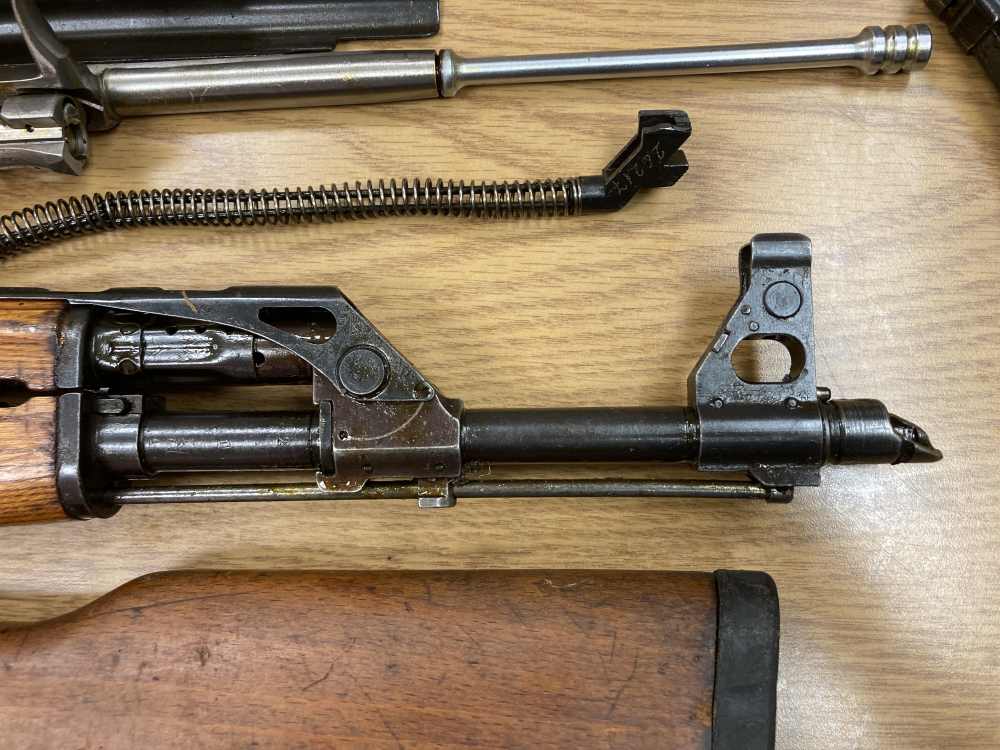 ZASTAVA M70 B1 Parts Set w/Original Barrel 7.62x39 Full Wood Stock Box# 12-img-9