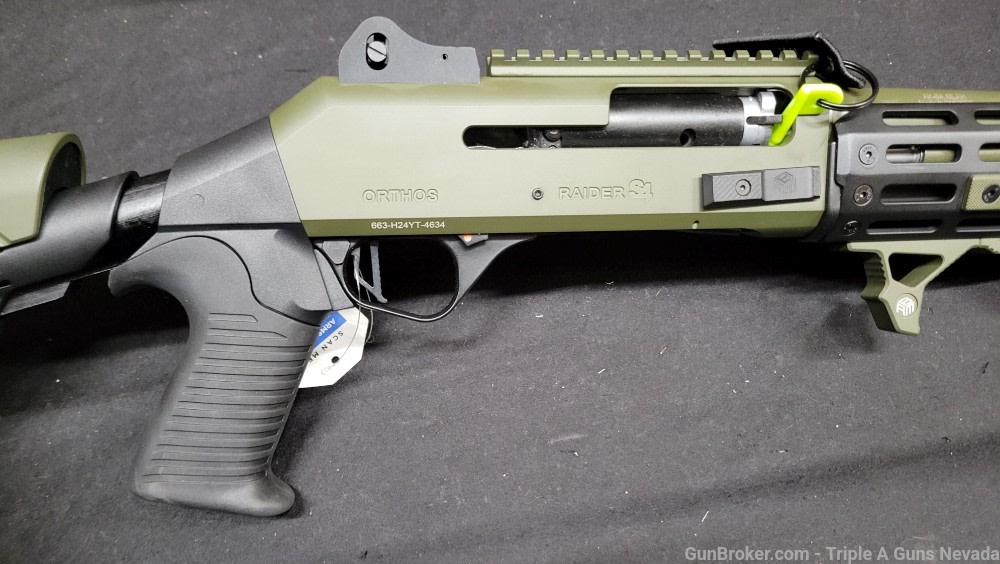 Orthos Raider S4 OD green 18.5in barrel 7rd S4RODCA CA LEGAL-img-19