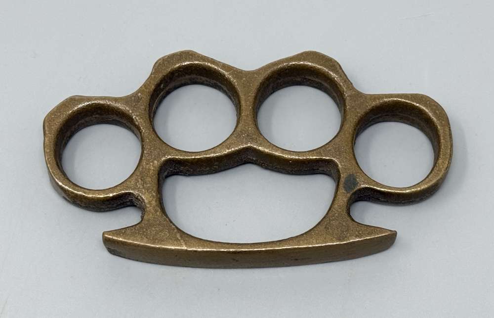 WW2 US Brass Knuckle Dusters WWII Vintage -img-5