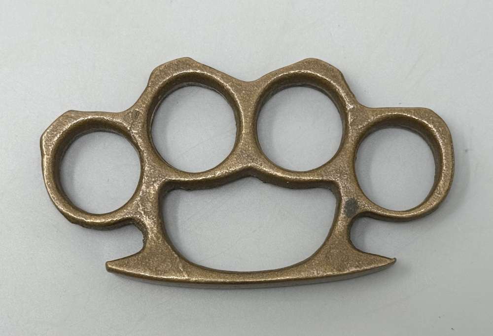 WW2 US Brass Knuckle Dusters WWII Vintage -img-2