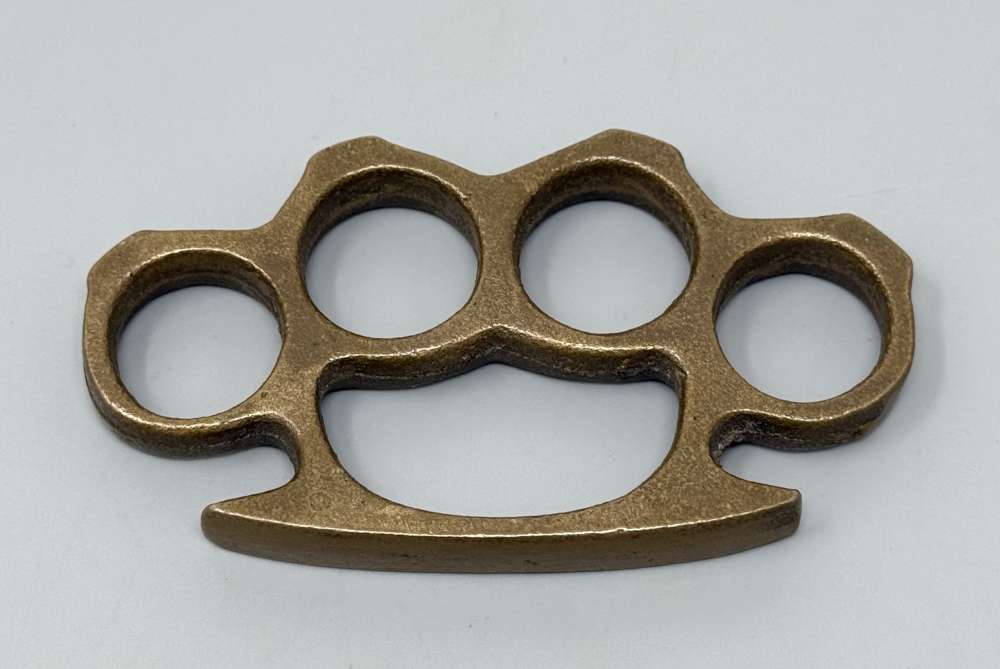 WW2 US Brass Knuckle Dusters WWII Vintage -img-6