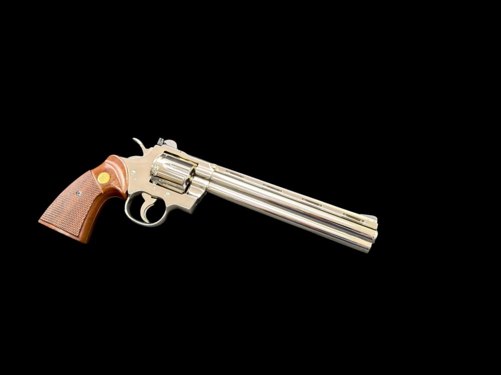 MOUTHWATERING, MUSEUM QUALITY, FACTORY NICKEL COLT PYTHON 8” OG BOX, PAPERS-img-62