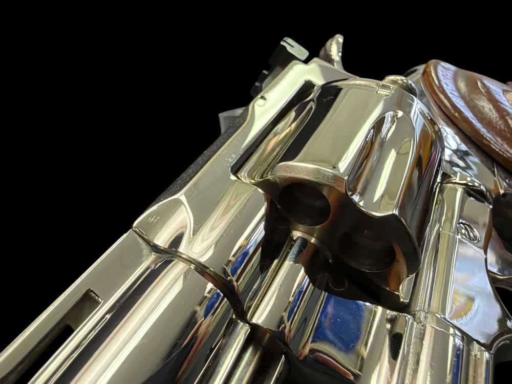 MOUTHWATERING, MUSEUM QUALITY, FACTORY NICKEL COLT PYTHON 8” OG BOX, PAPERS-img-30