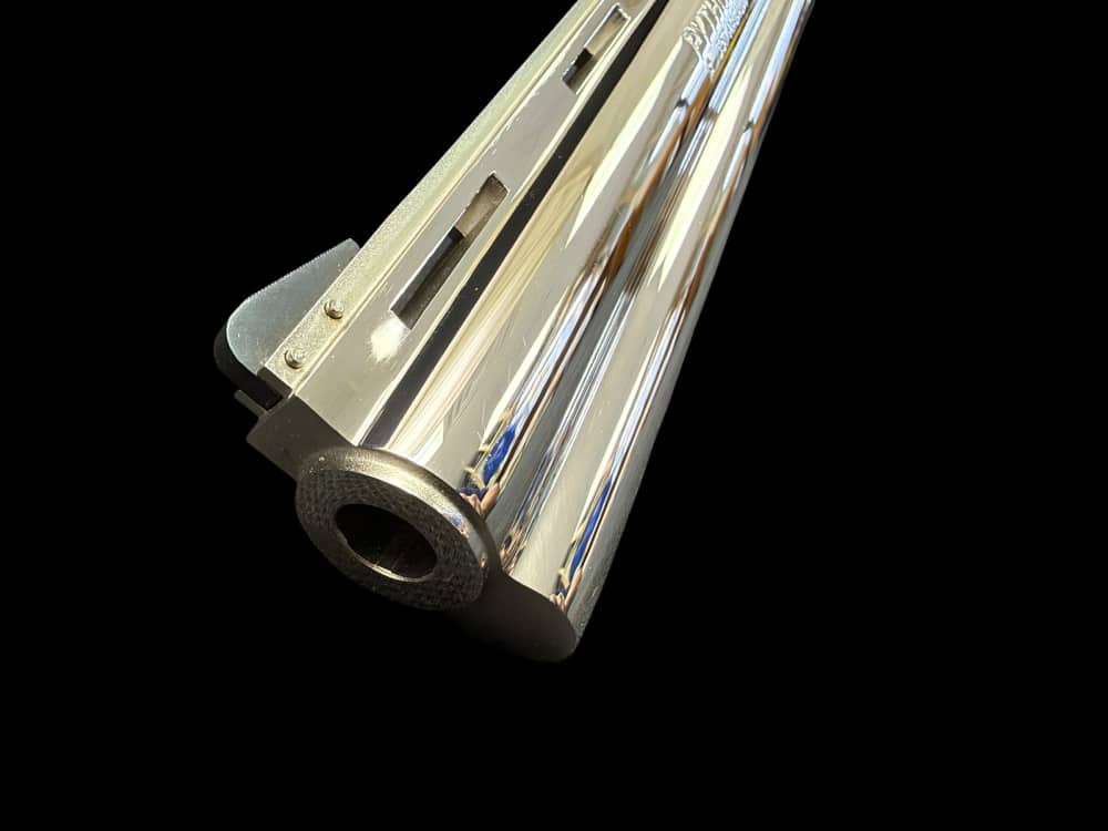 MOUTHWATERING, MUSEUM QUALITY, FACTORY NICKEL COLT PYTHON 8” OG BOX, PAPERS-img-18