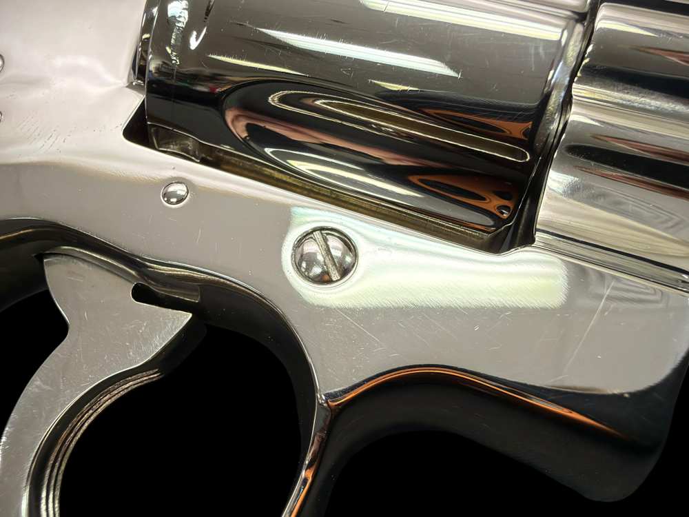 MOUTHWATERING, MUSEUM QUALITY, FACTORY NICKEL COLT PYTHON 8” OG BOX, PAPERS-img-83