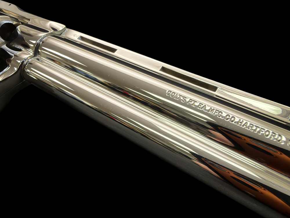 MOUTHWATERING, MUSEUM QUALITY, FACTORY NICKEL COLT PYTHON 8” OG BOX, PAPERS-img-77