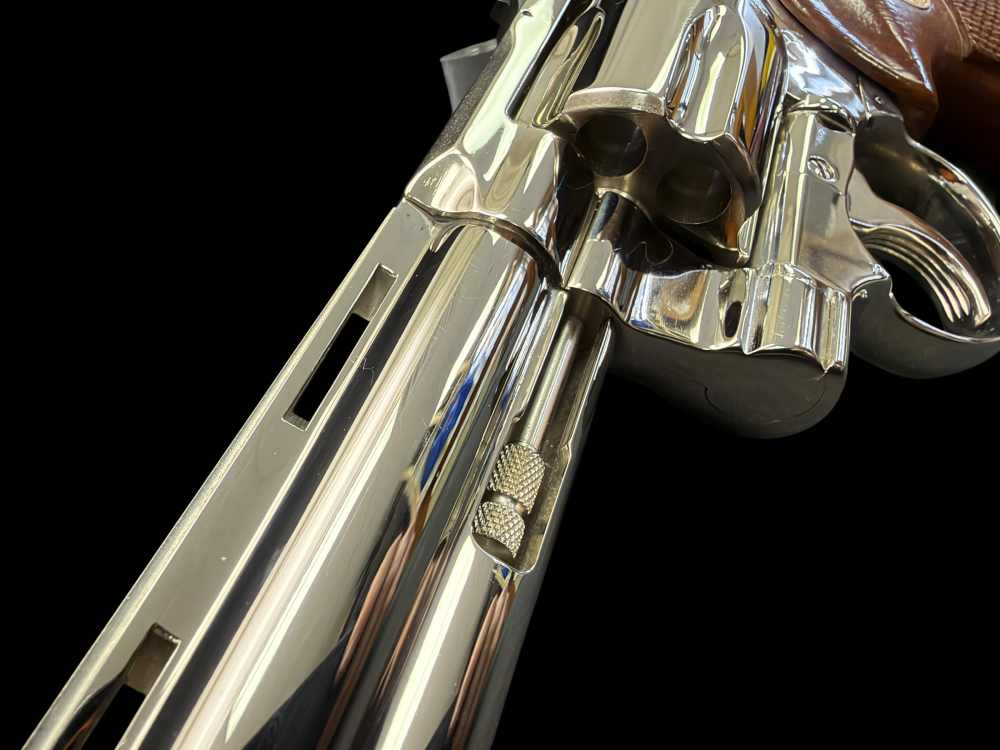 MOUTHWATERING, MUSEUM QUALITY, FACTORY NICKEL COLT PYTHON 8” OG BOX, PAPERS-img-27