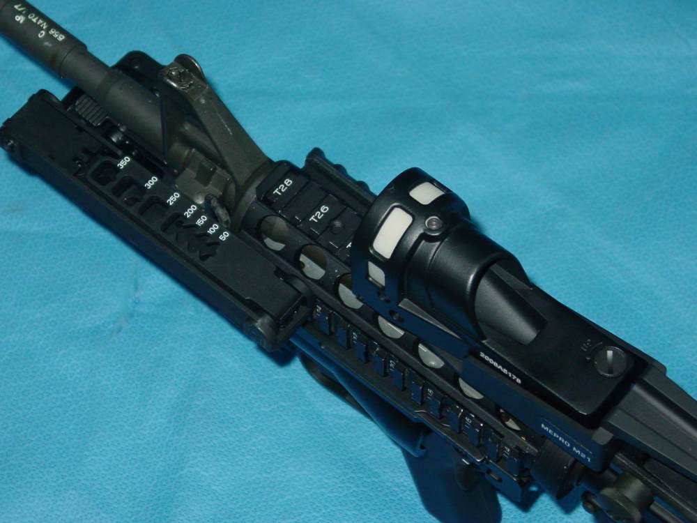 Colt M4 Carbine 5.56mm with Faux HK GLM 40mm Grenade Launcher-img-13