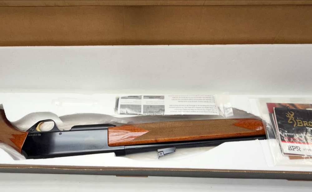 Rare 1997 Browning BPR Safari 243 Winchester 22" Barrel Deluxe Walnut New-img-63