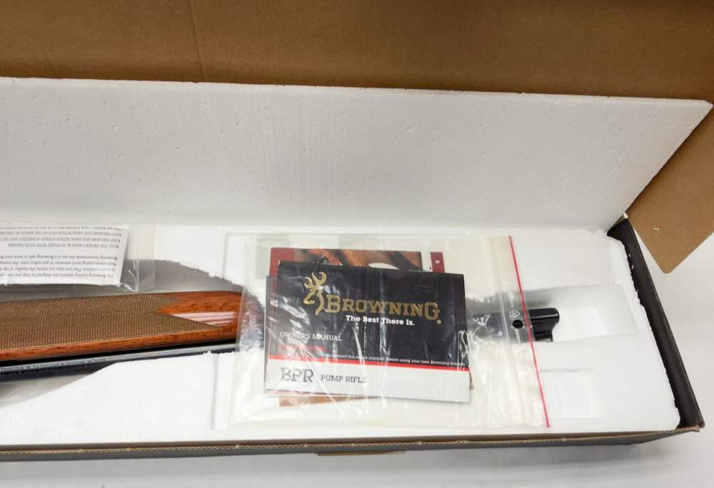 Rare 1997 Browning BPR Safari 243 Winchester 22" Barrel Deluxe Walnut New-img-64