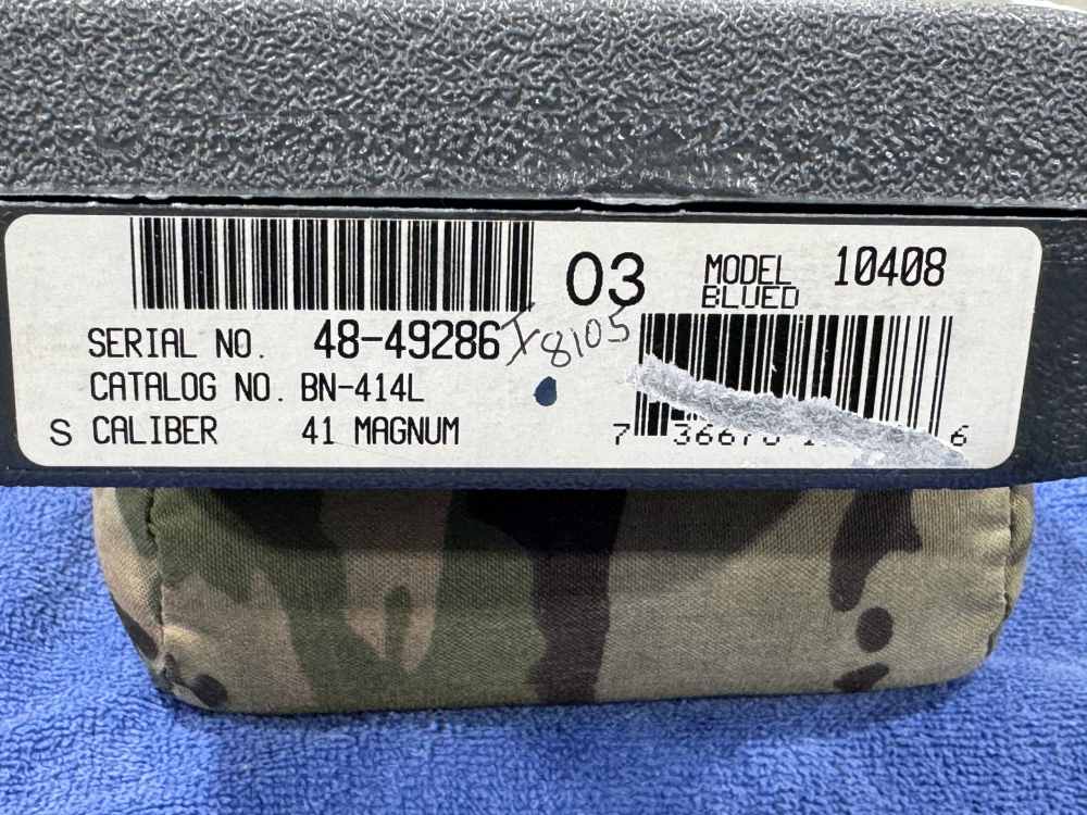 RUGER BLACKHAWK REVOLVER 41 MAG MODEL 10400 NEW IN BOX 2011 UNFIRED (J-19)-img-21