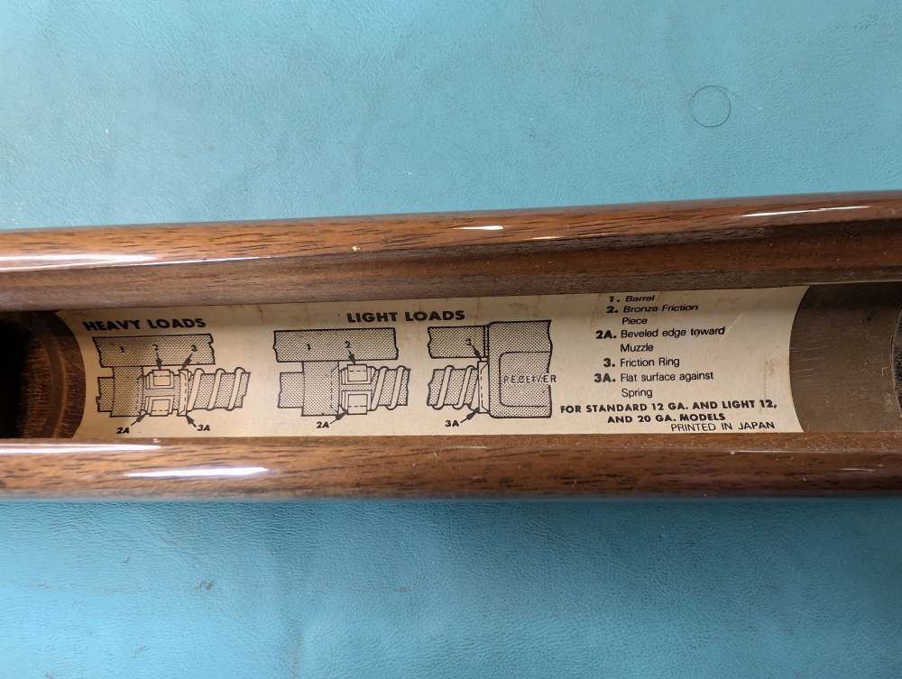 1970's Miroku Browning 12 GA Auto-5 A5 Replacement Forend Forearm 1172 NEW-img-5