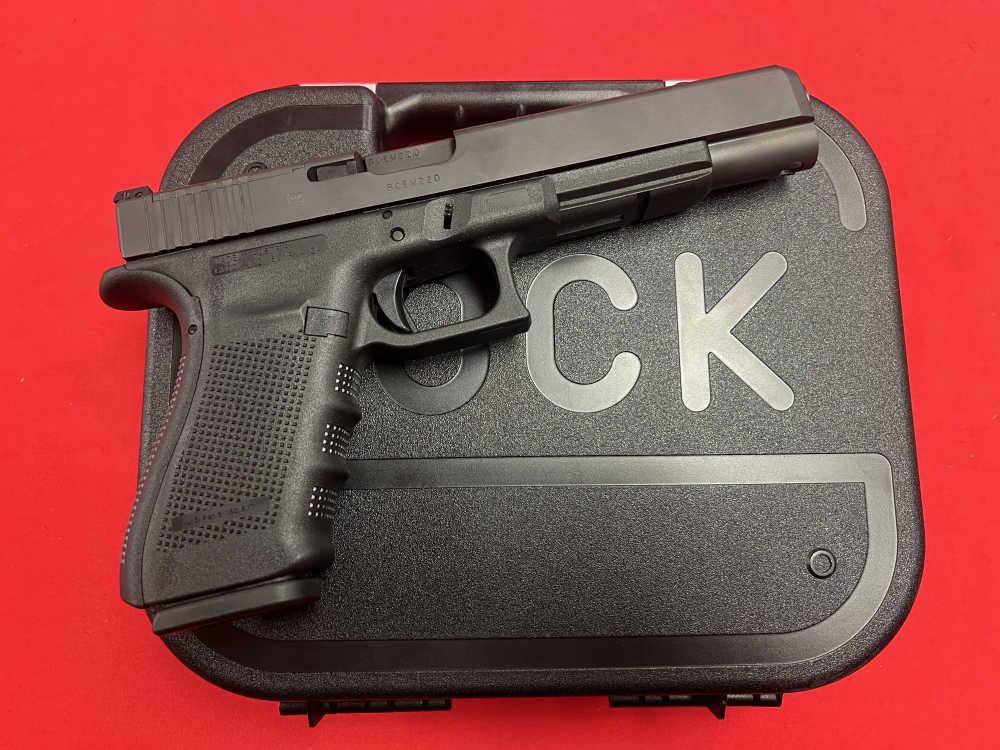 Glock 40 Gen 4 10mm pistol 6" bbl case/papers 3-15rd mags bstraps-lock-tool-img-2