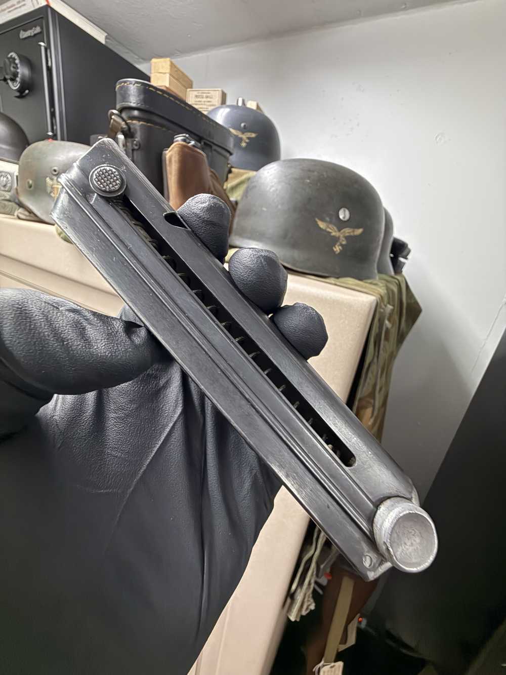 Very Good All Original Untouched P.08 German Luger 9MM Magazine-img-3