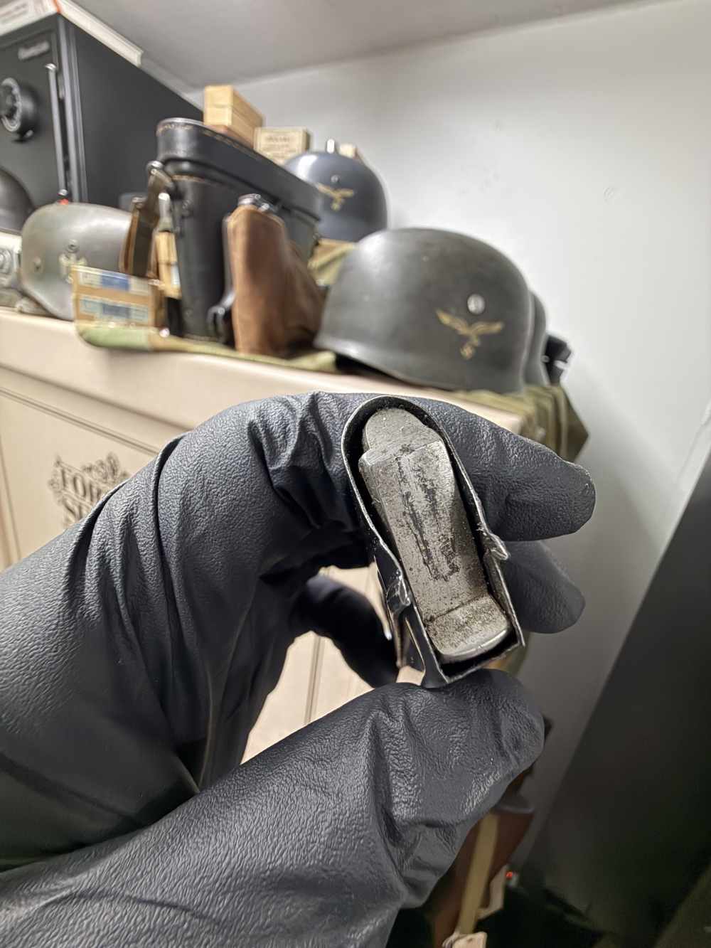 Very Good All Original Untouched P.08 German Luger 9MM Magazine-img-5