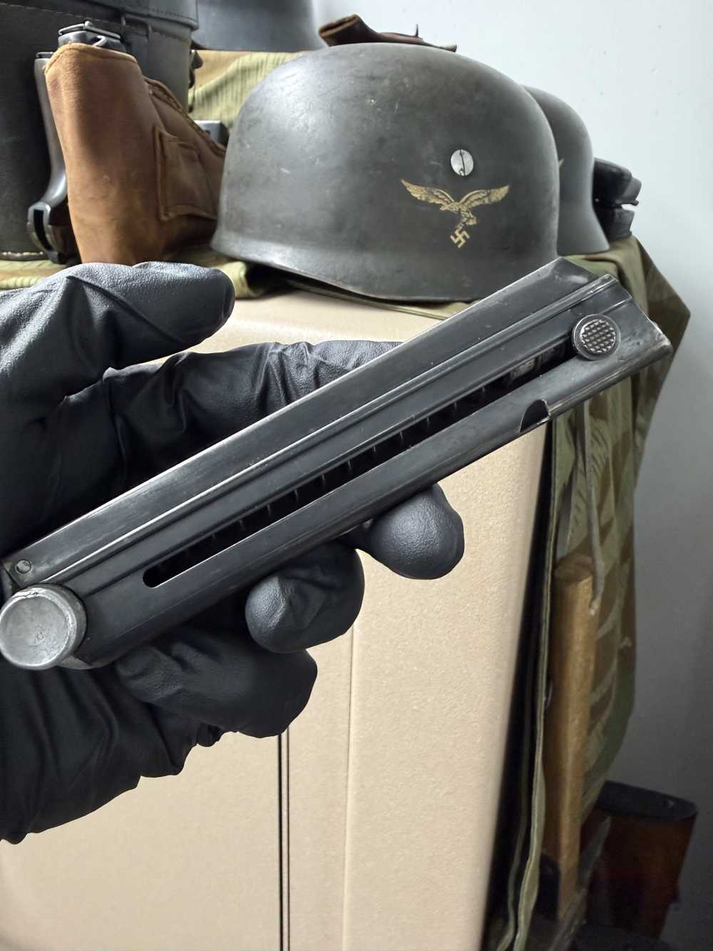 Very Good All Original Untouched P.08 German Luger 9MM Magazine-img-6