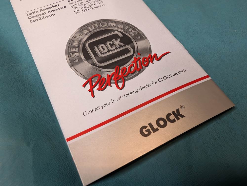 Glock Early 1991 Glock Brochure Pamphlet Catalog-img-5