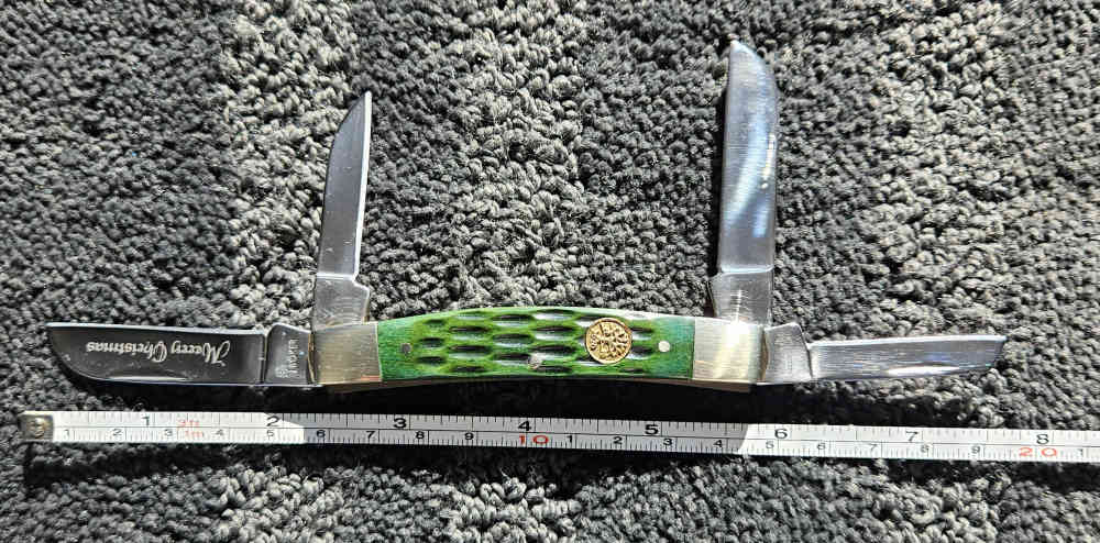 Boker pocket-knife 4-blade Christmas 2020 edition-img-10