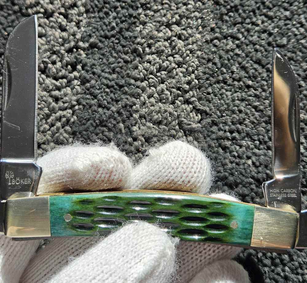 Boker pocket-knife 4-blade Christmas 2020 edition-img-4