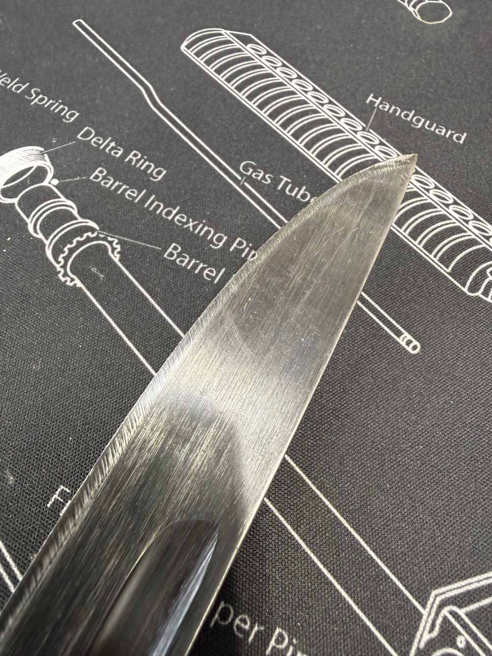 Very Good Original USGI Bring Back Japanese Late WWII Bayonet 7.7 Jap-img-42