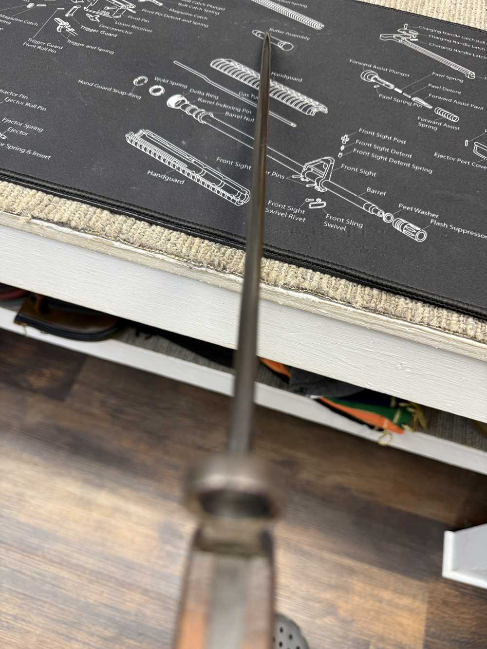Very Good Original USGI Bring Back Japanese Late WWII Bayonet 7.7 Jap-img-48
