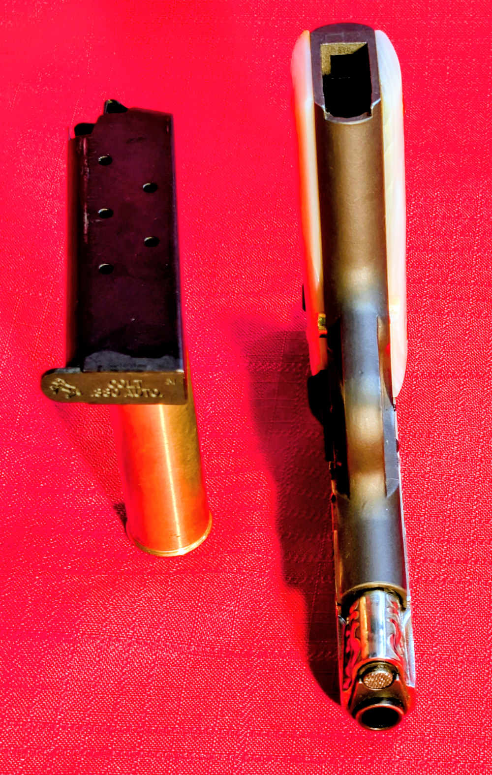 Colt government model 380 Navy commemorative custom-img-3