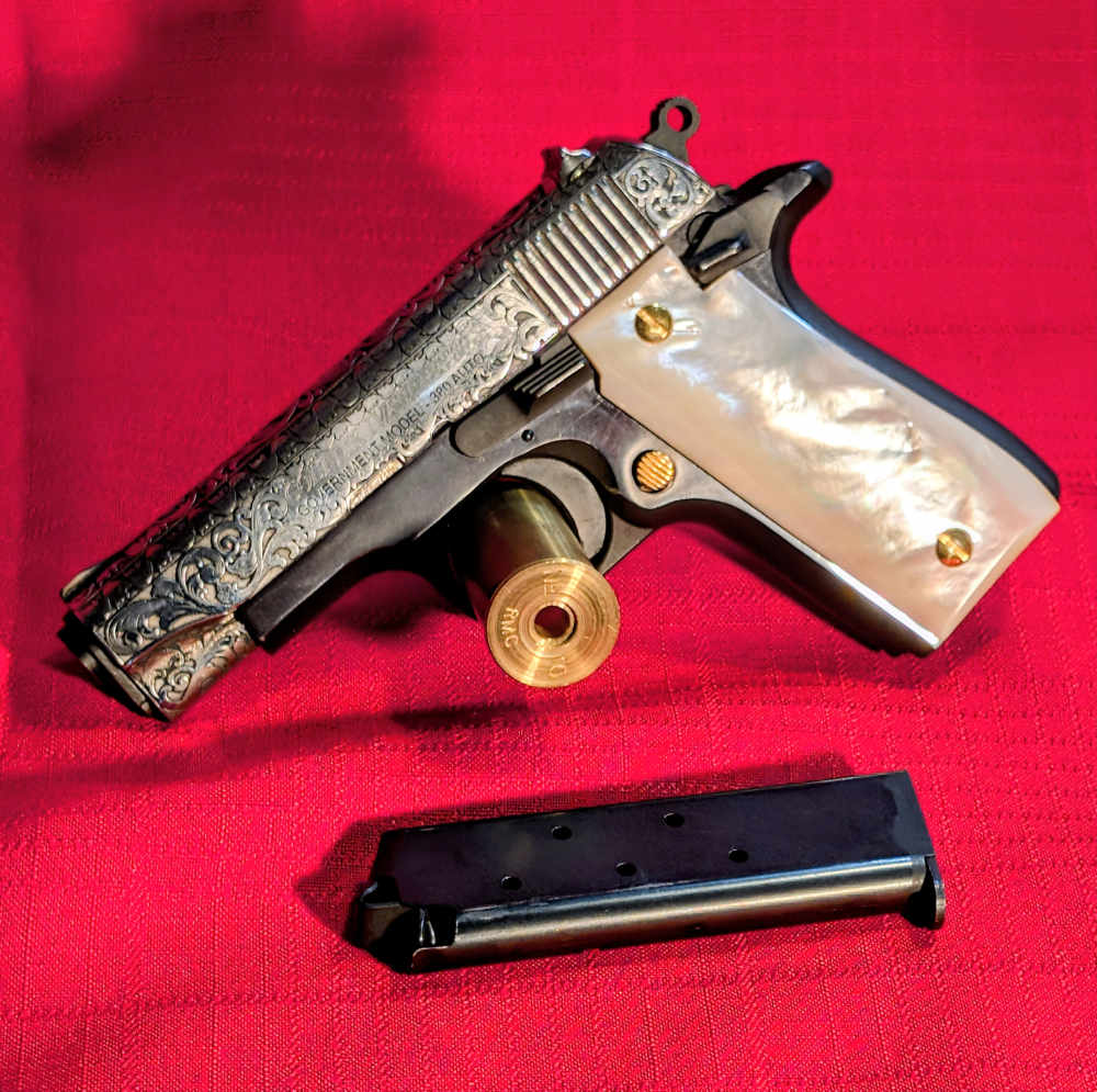 Colt government model 380 Navy commemorative custom-img-0