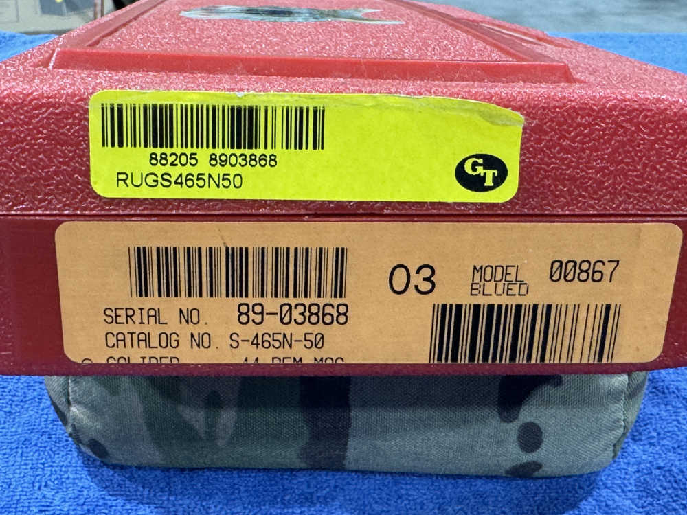 RUGER BLACKHAWK REVOLVER 44 MAG COMMEMORATIVE 2006 NEW IN BOX (J-21)-img-5