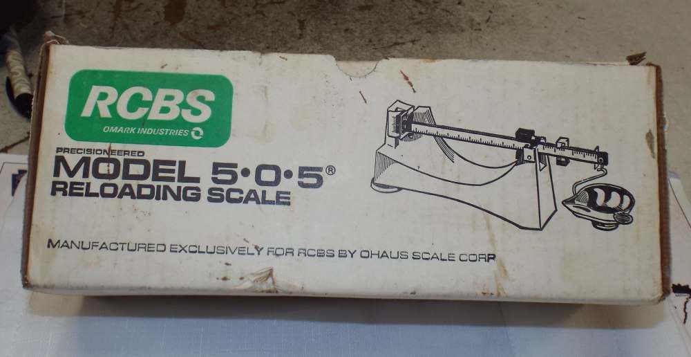 RCBS  505 Grain  Balance Beam  Powder Scale  -img-1