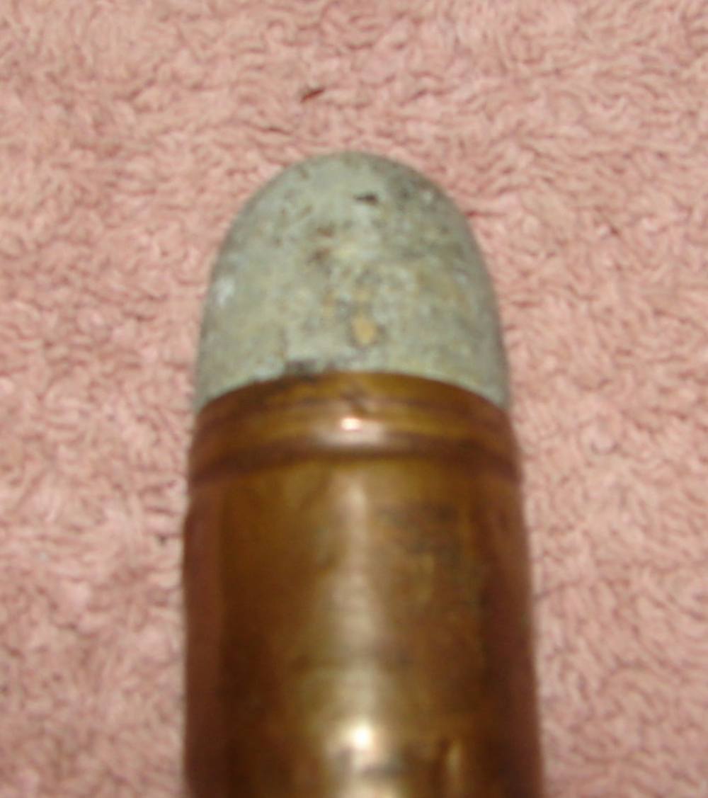 1 inch Nordenfelt-Palmcrantz Gatling Gun Round 25.4MM 1889 RARE LIVE-img-3