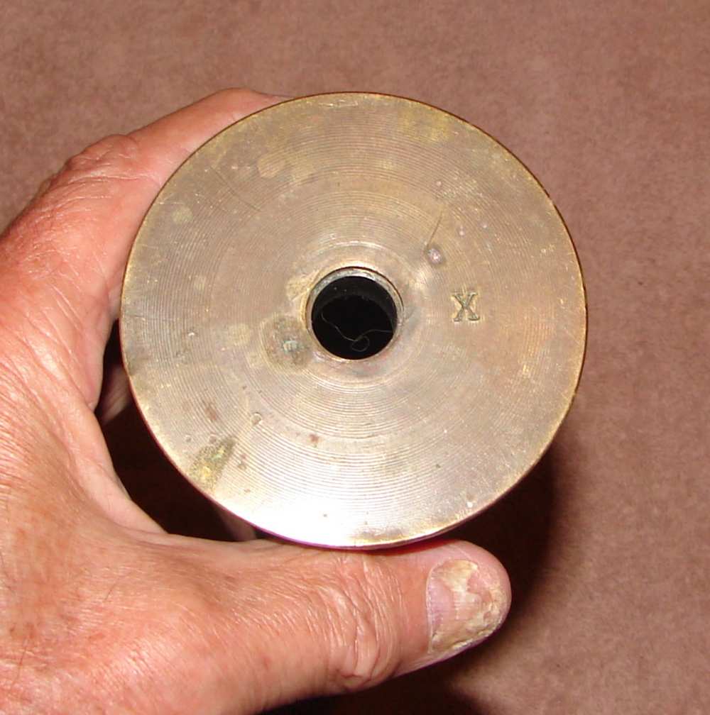 WW2 47mm X 381 French 2 Band AP Round INERT-img-7