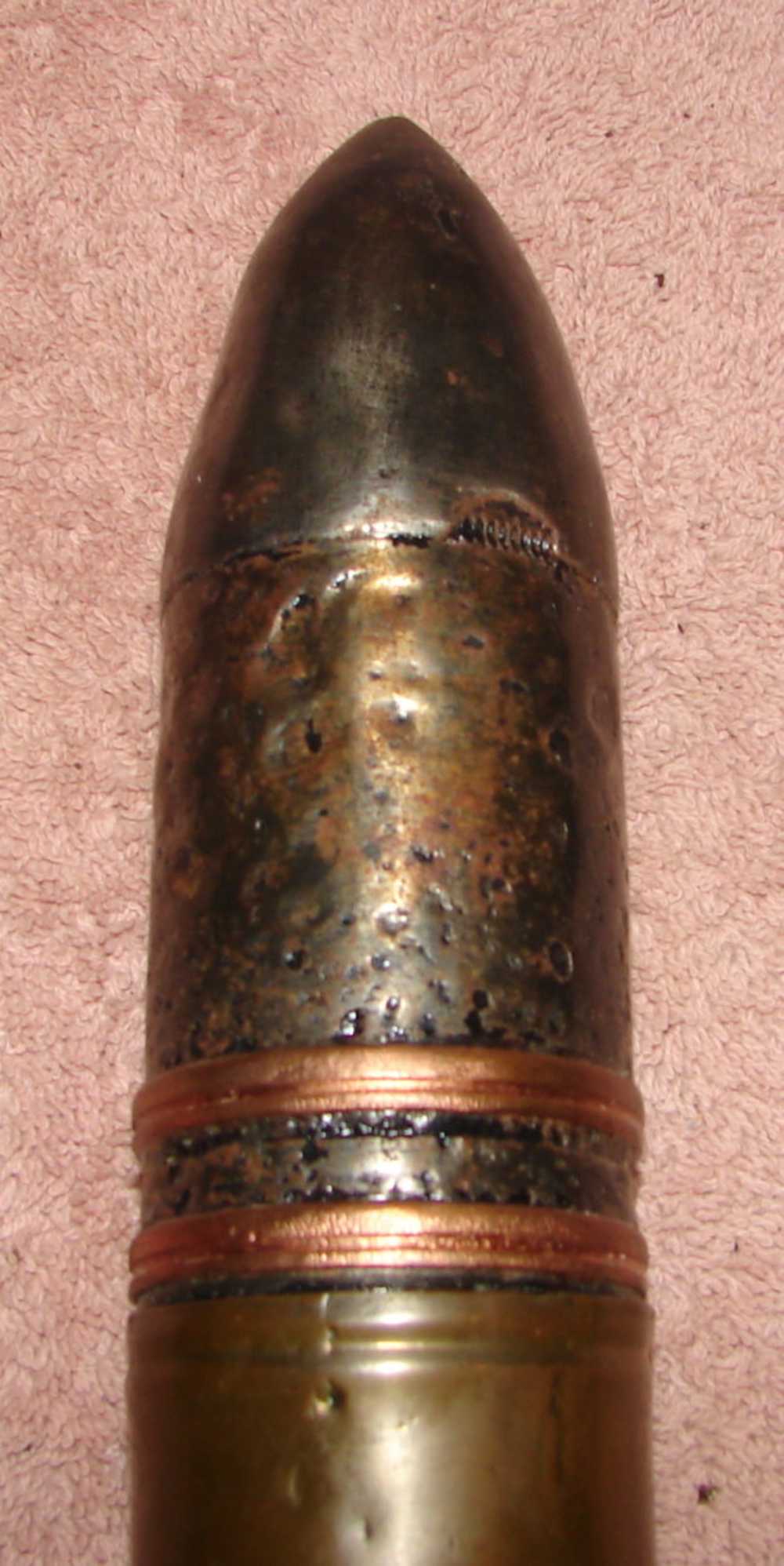 FRENCH 47MM X 193 Tank Round Dated 1935 INERT-img-5