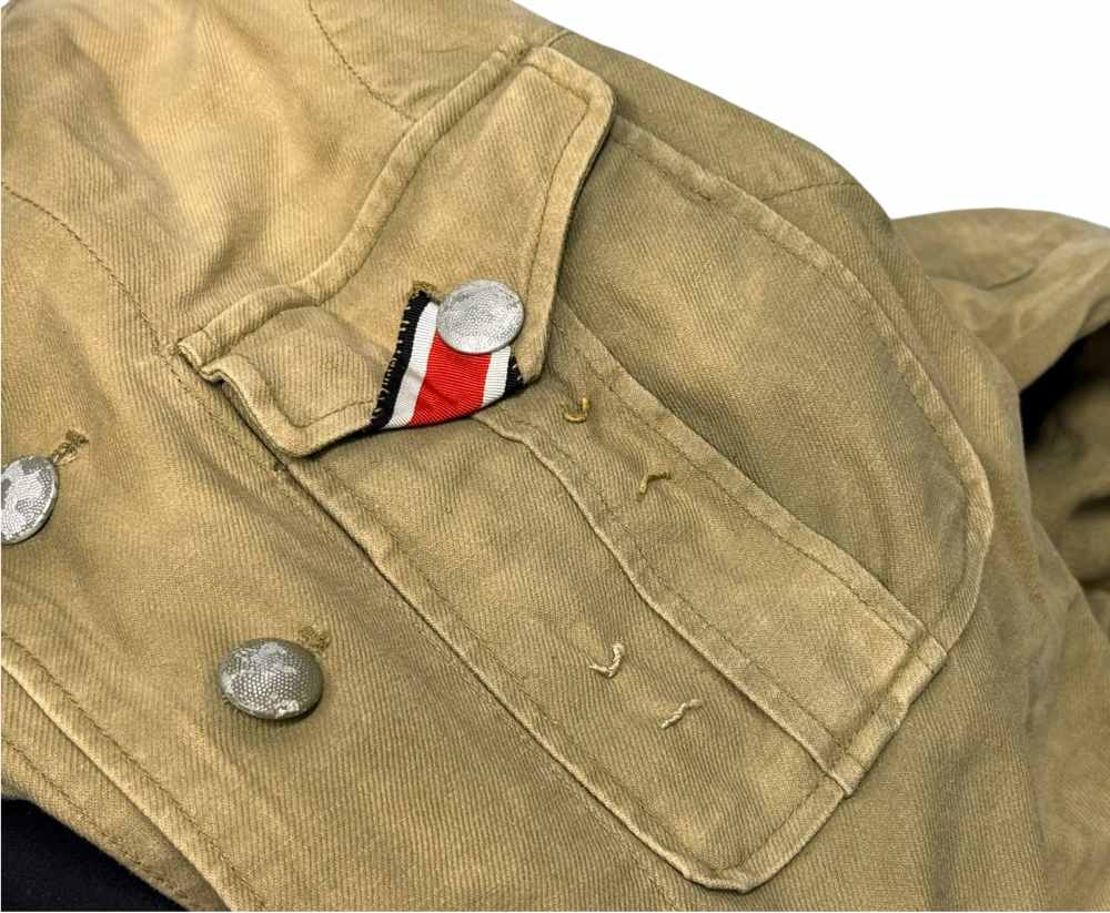 WW2 German DAK Afrika Korps Uniform Tunic Shorts WWII Jacket panzer skull  -img-19