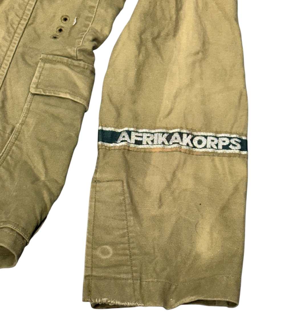 WW2 German DAK Afrika Korps Uniform Tunic Shorts WWII Jacket panzer skull  -img-31