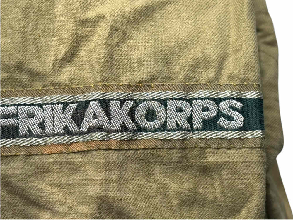 WW2 German DAK Afrika Korps Uniform Tunic Shorts WWII Jacket panzer skull  -img-35