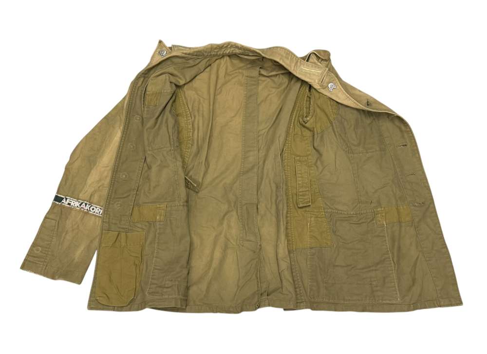 WW2 German DAK Afrika Korps Uniform Tunic Shorts WWII Jacket panzer skull  -img-39
