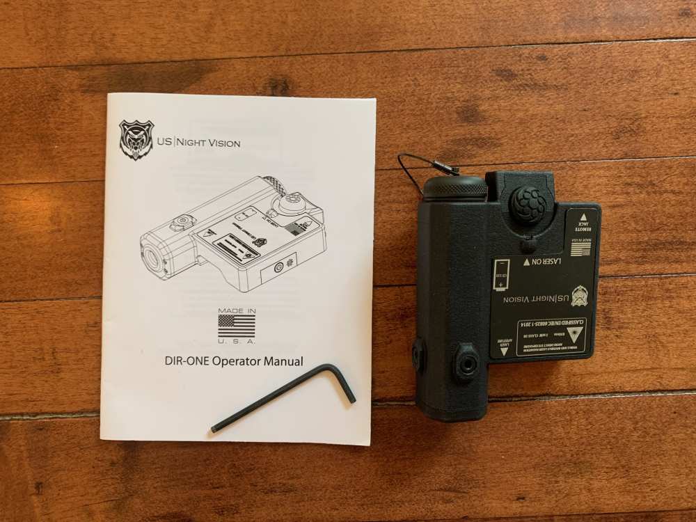 US Night Vision DIR-ONE Single Beam IR/Infrared Laser Aiming Device-img-4