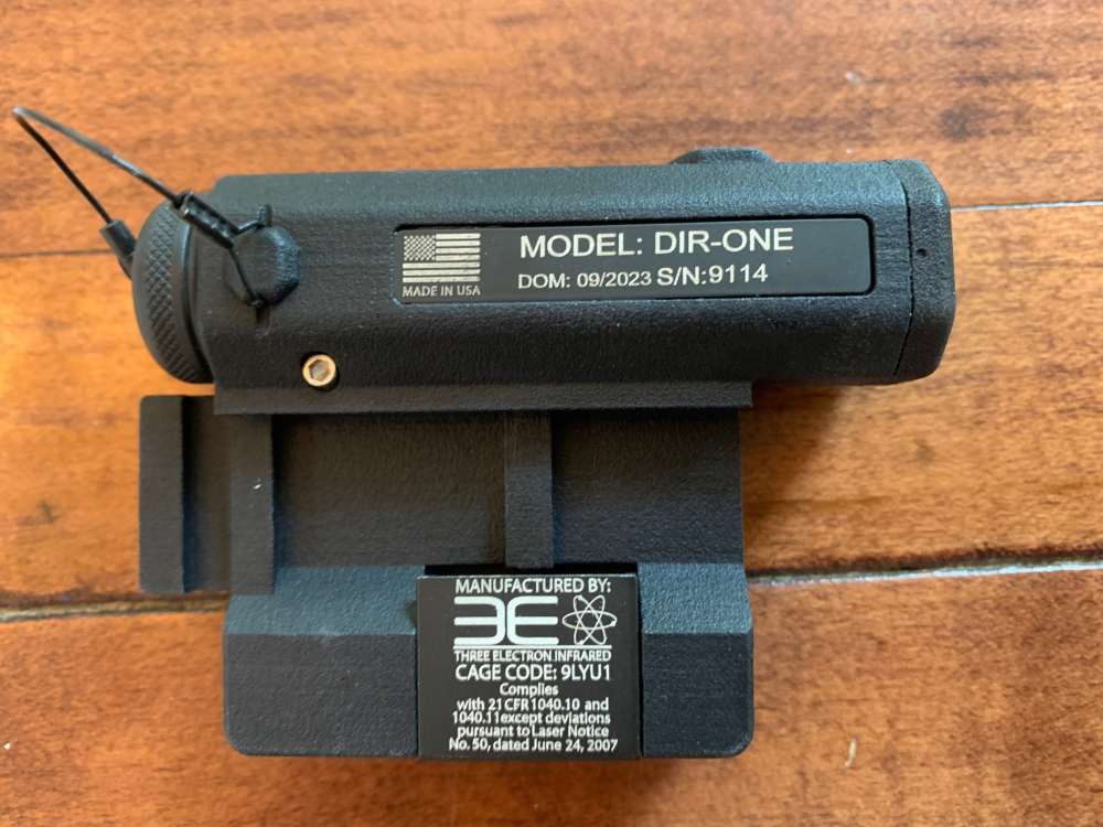 US Night Vision DIR-ONE Single Beam IR/Infrared Laser Aiming Device-img-2