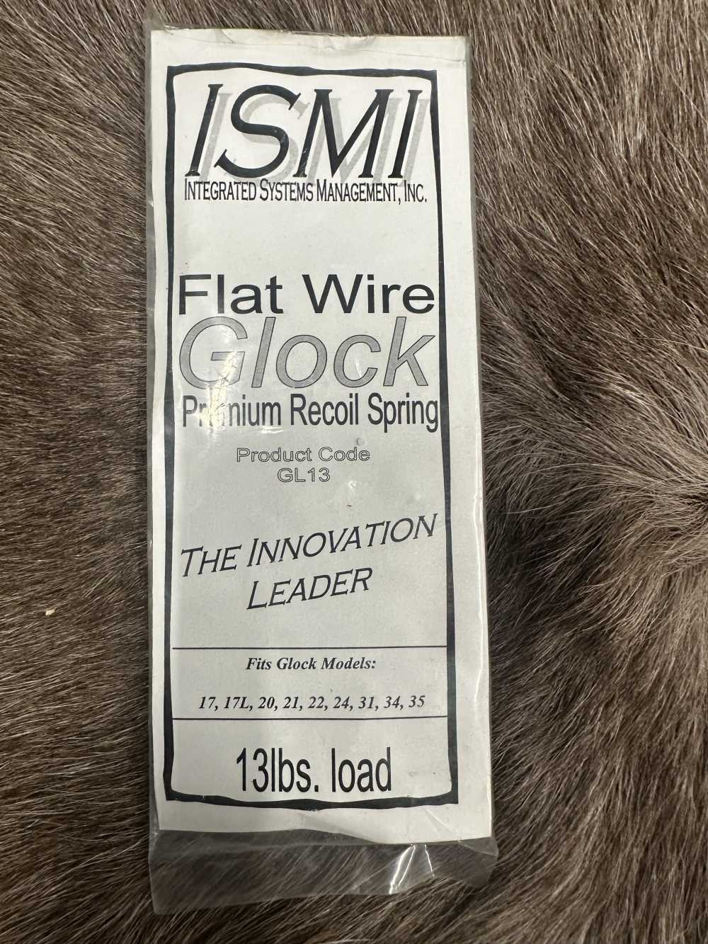 ISMI flat wire recoil spring and metal guide rod for glock-img-0