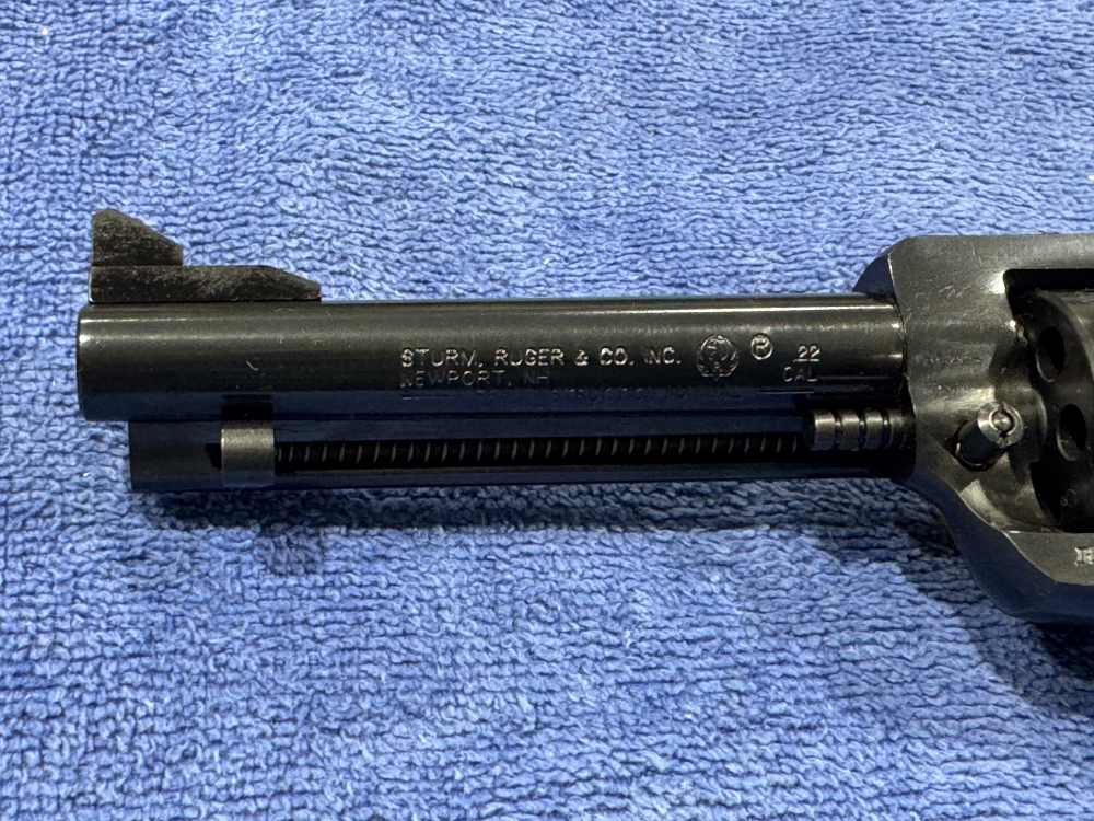 RUGER BEARCAT 22 LR BLUED STEEL NEW IN BOX UNFIRED MODEL 00916 (J-23)-img-7