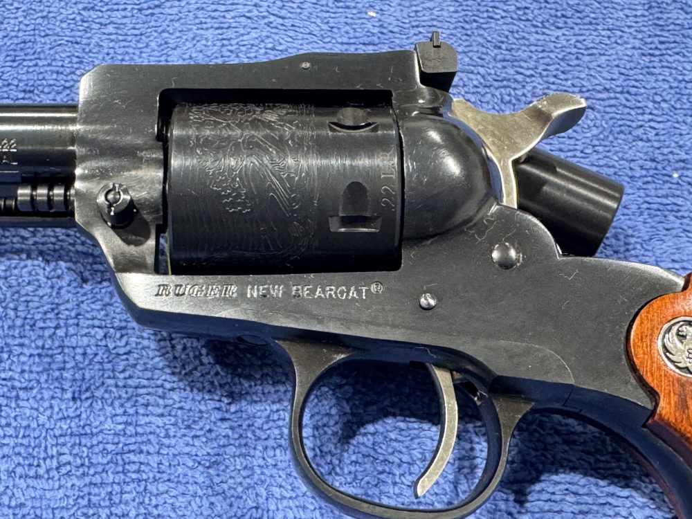 RUGER BEARCAT 22 LR BLUED STEEL NEW IN BOX UNFIRED MODEL 00916 (J-23)-img-6