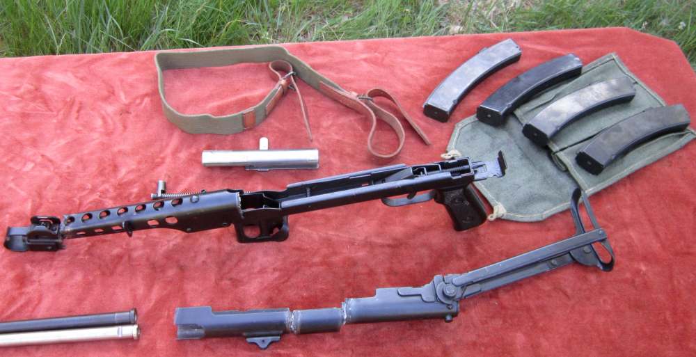 PPS43 folder parts kit full receiver,9mm or7.62 barrel,4 mags,sling,carrier-img-6