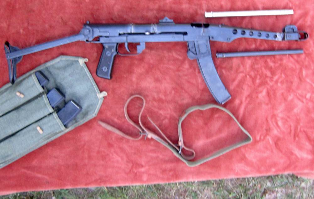 PPS43 folder parts kit full receiver,9mm or7.62 barrel,4 mags,sling,carrier-img-5