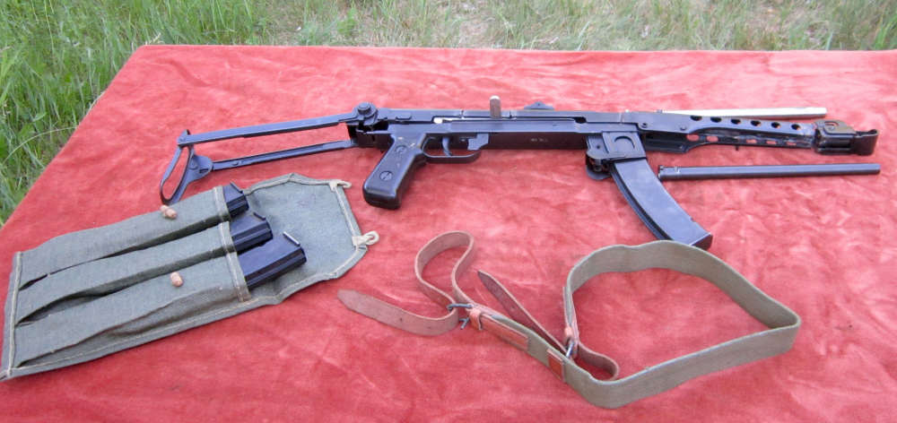 PPS43 folder parts kit full receiver,9mm or7.62 barrel,4 mags,sling,carrier-img-9